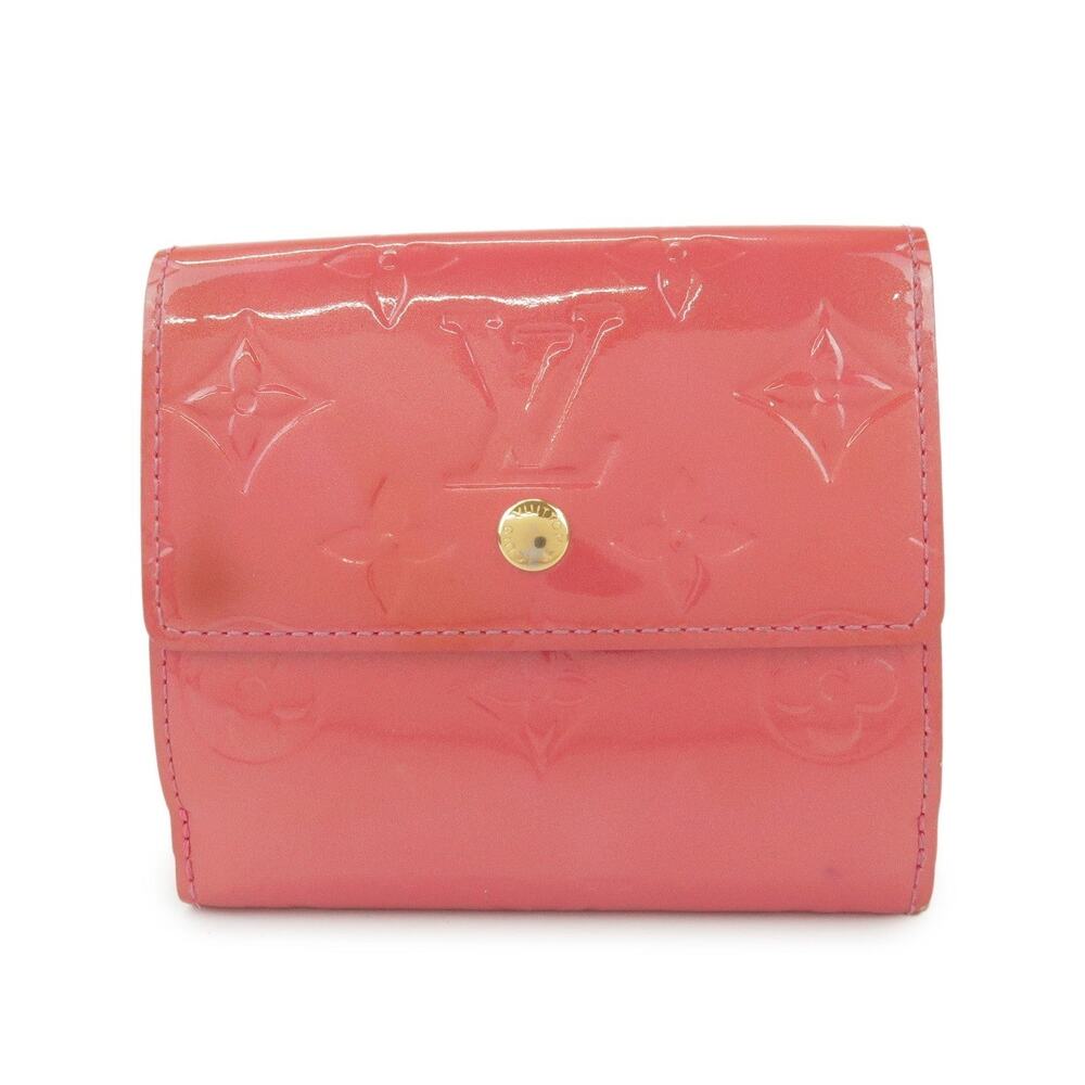 Louis Vuitton Monogram Vernis Porte Monnaie Billets Cartes Credit Wallet
